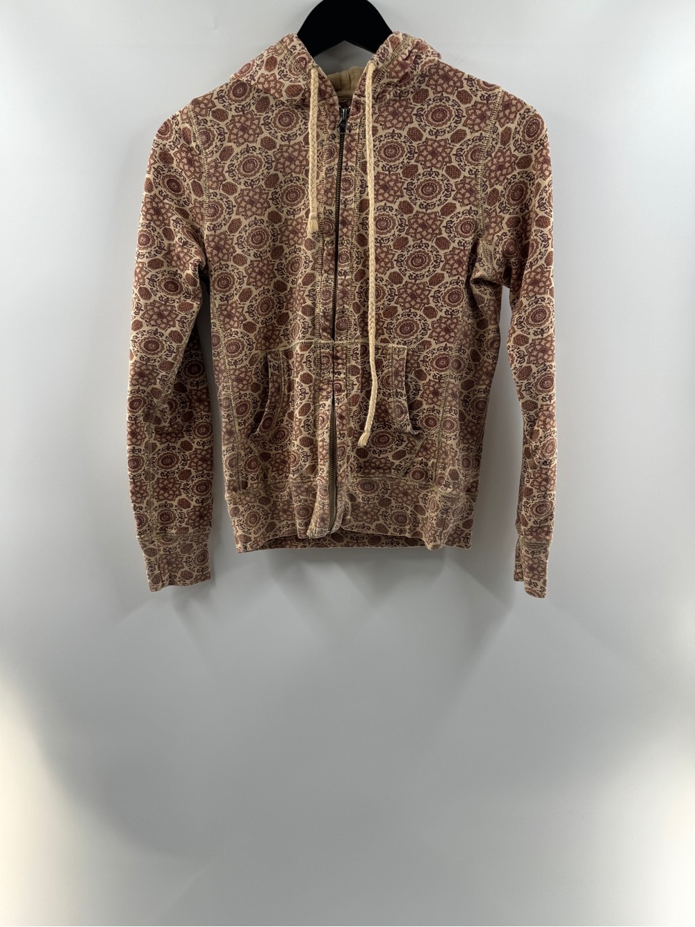John Robshaw Printed Zip Up Hoodie – Women’s Small
